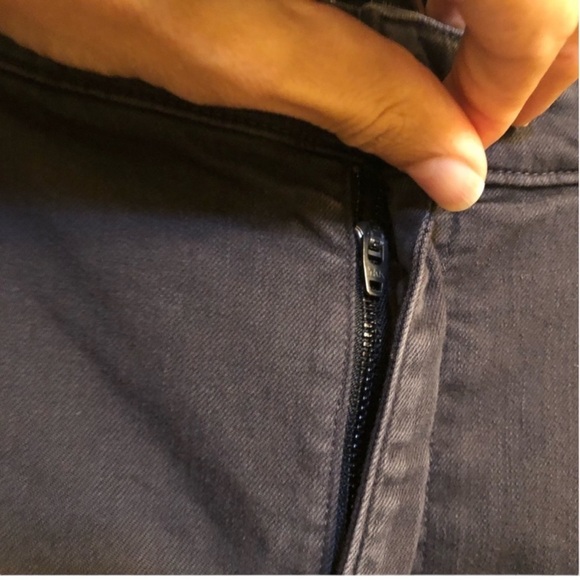 EILEEN FISHER Boyfriend Denim 5 Pocket Jeans in Gray Size 6 PETITE - Picture 5 of 8